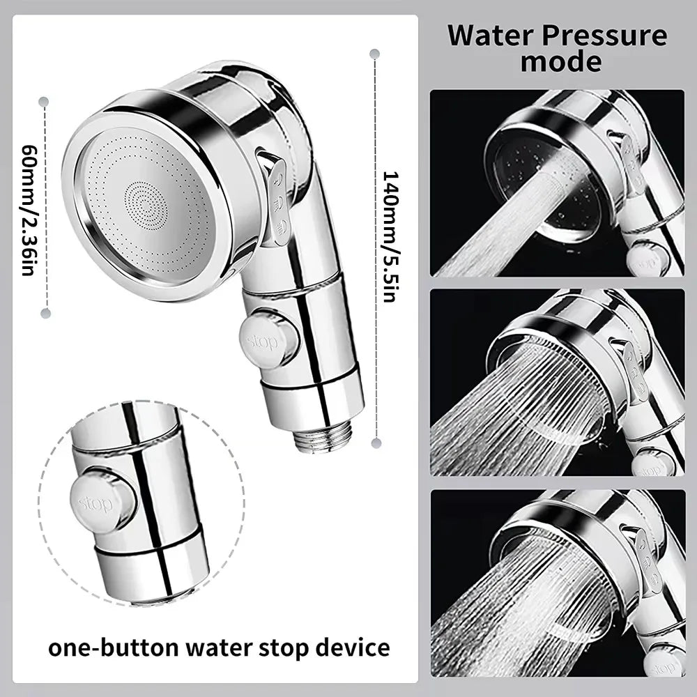 Shower Faucet Handheld Shower Head Spray Tap Extender