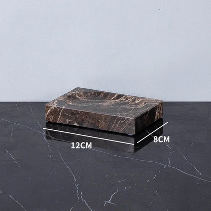 Emperador Dark Natural Marble Bathroom Brown Luxury Toothbrush