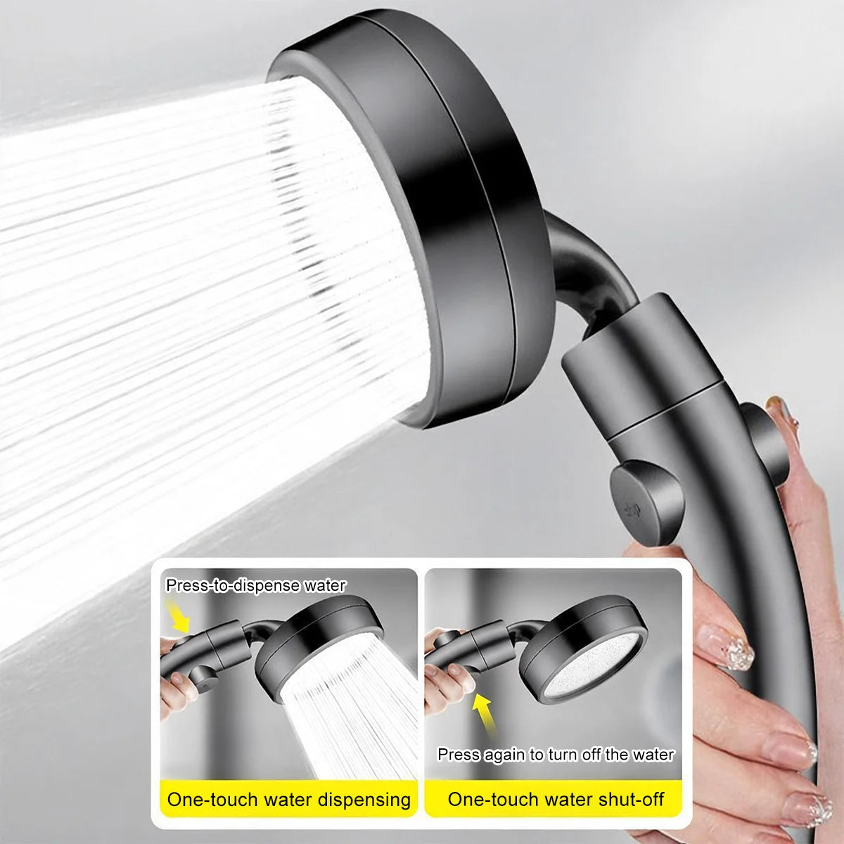 Modern 360 Rotating Hand Shower Dual-Use Shower Panel