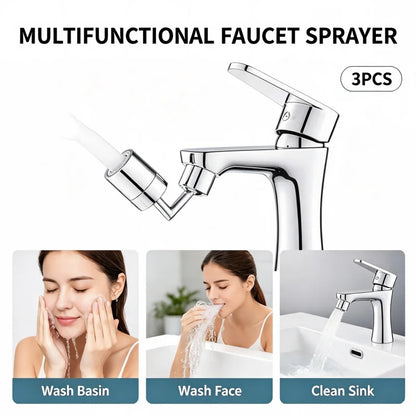 720 Universal Rotating Faucet Aerator Splash Proof Water