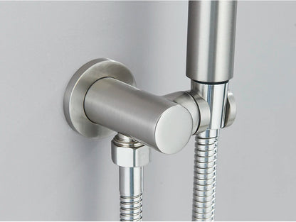 Poiqihy Golden Handshower Head 150cm Stainless Steel Shower