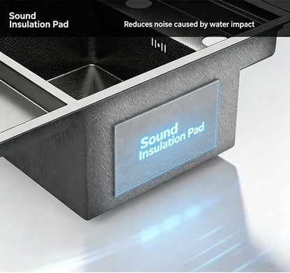 Cup Washer Hidden Bar Sinks Lid Multifunctionalstainless Steel