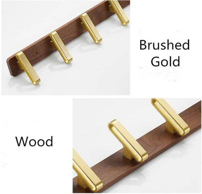 Tuqiu Robe Hook Clothes Hook Towel Hanger Wood