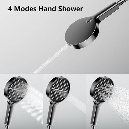 Solid Brass Bathroom Shower Faucet Luxury Bathtub Mixer