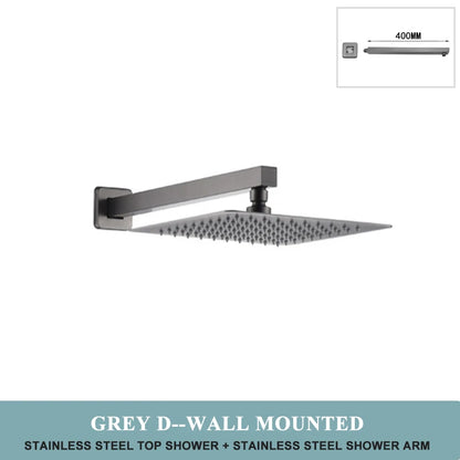 White Black Gold High Quality 8/10 Inch Stainless