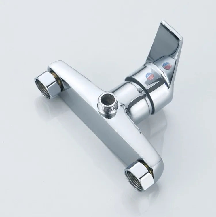 Brass Shower Faucet Mixer Valve Shower Head Hidden