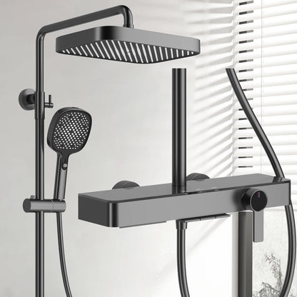 Cold Waterfall Piano Bathroom Shower 12 Inch Rain