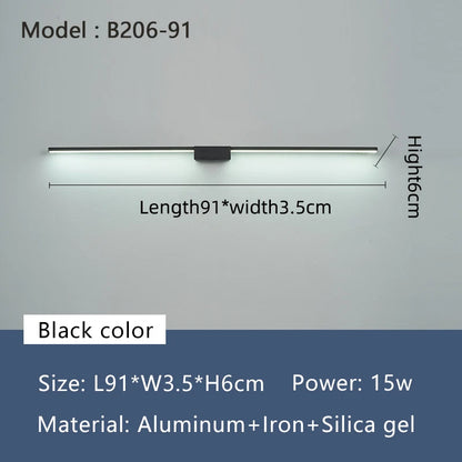 Neo Gleam Led Bathroom Mirrior Light Modern Wall