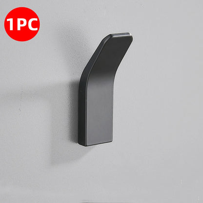 Black Matte Wall Hook Hanging Coat Rack Clothes