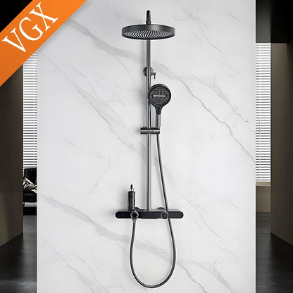Vgx Gold Shower System Bathroom Shower Faucet 3-Way