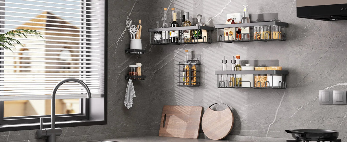 Pack Shower Caddy Organizer Rack Shelf Inside Shower