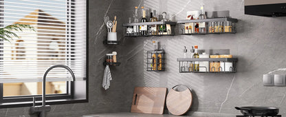 Pack Shower Caddy Organizer Rack Shelf Inside Shower