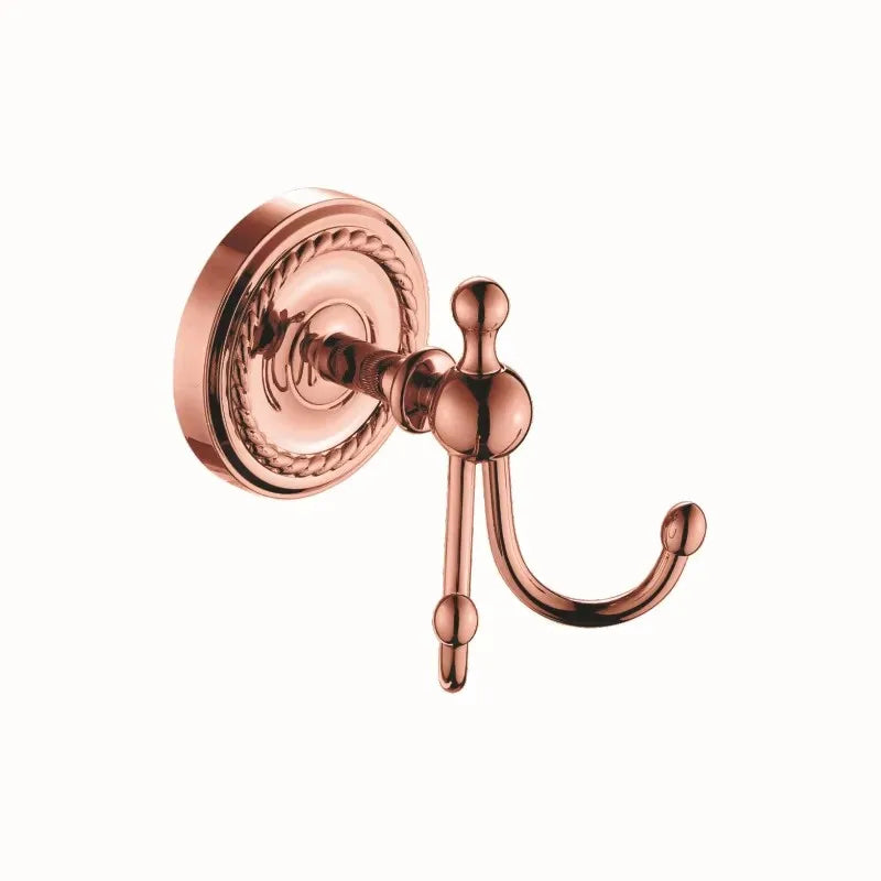 Bathroom Rose Gold Bath Towel Towel Ring Carved