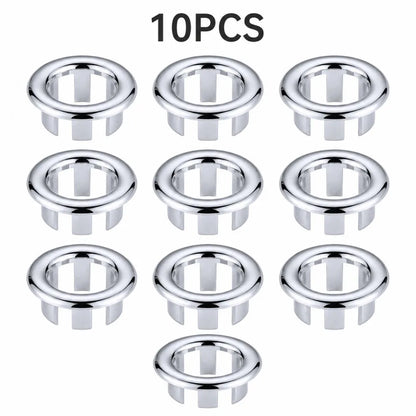 1-20pcs Round Basin Overflow Cap Sink Drain Cover