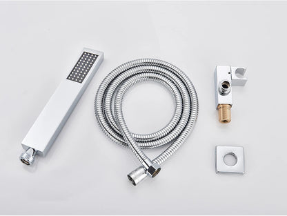 Poiqihy Golden Handshower Head 150cm Stainless Steel Shower