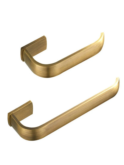 Bathroom Antique Brass Wall Mounted Toilet Paper Holder