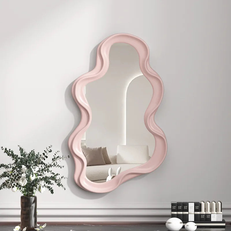 Lazzy House Wall Mirror Bedroom Bathroom Kawaii Makeup