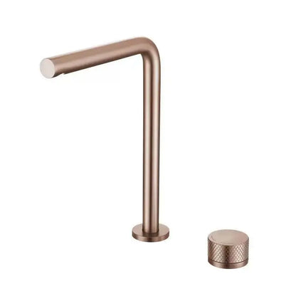 Brushed Rose Gold Basin Faucet Bathroom Bathtub Faucet