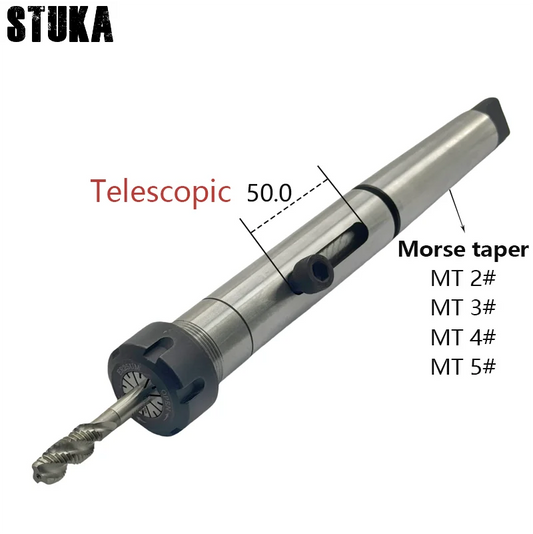 Stuka Telescopic Tap Chuck Holder Floating Tail Stock