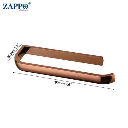 Zappo Rose Gold Wall-Mounted Stainless Steel Clothes Hook