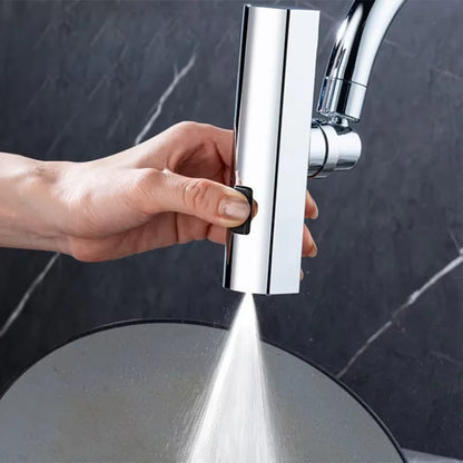 Universal Nozzle 360 Rotating Feather Waterfall Faucet
