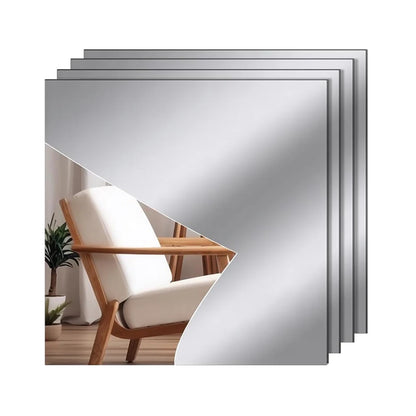 2mm Acrylic Mirror Wall Stickers Unbreakable Acrylic Full