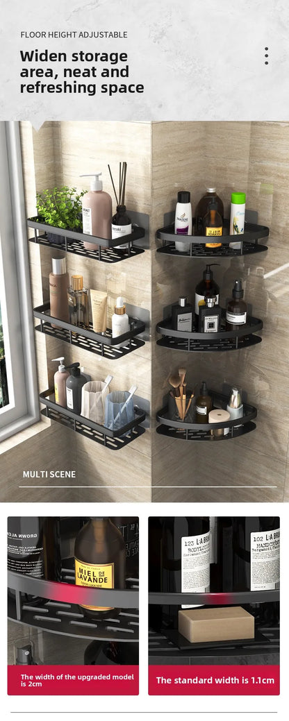 Foldable Towel Rack - No Drill Bathroom Space