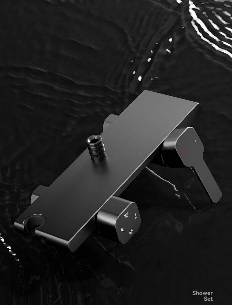 4-Way Rainlfall Showers System Wall Mounted Bathroom Shower