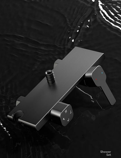 4-Way Rainlfall Showers System Wall Mounted Bathroom Shower
