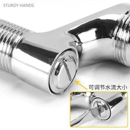 2pcs Brass Shower Faucet Shower Thickened Variable Diameter