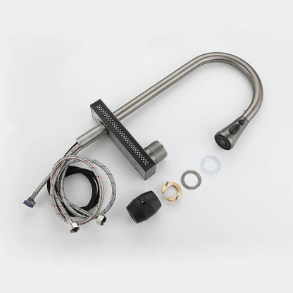 Popular Waterfall Faucet 304 Stainless Steel Cold Rainfall