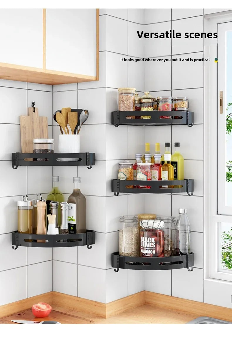 Bathroom Shampoo Holder Shower Caddy Shelves Storage No