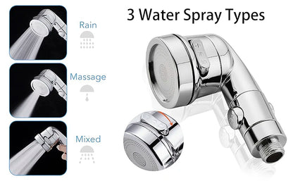 Handheld Faucet Water Diverting Shower Head External Rain