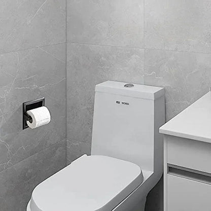 Black Metal Toilet Paper Holder Recessed Toilet Paper