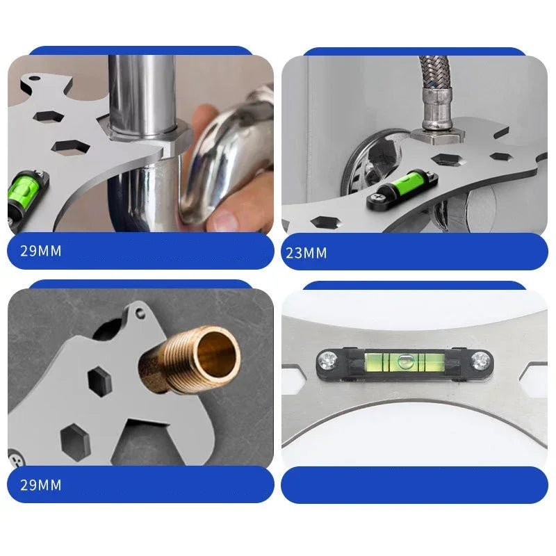 Special Wrench Level Shower Faucet Installation Bathroom Level