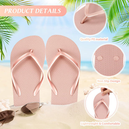 24/36 Pairs Wedding Flip Flops Guests Soft Wedding
