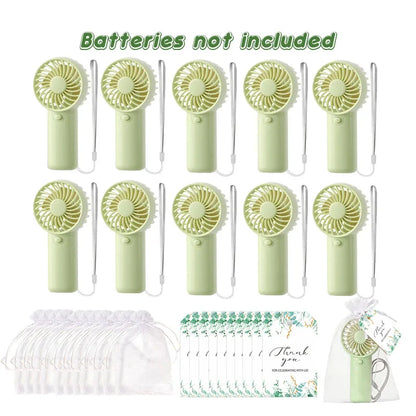 10-100pcs Bulk Small Wedding Fans Guests Handheld Fan