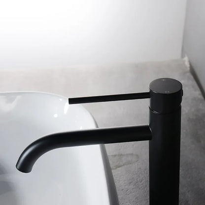 Brushed Gold Bathroom Basin Faucet Cold Mixer Water