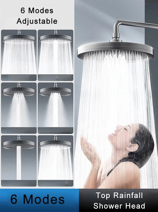 230mm Big Panel Showerhead Mode Supercharge Rainfall Shower