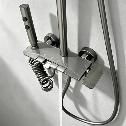 Four Ways Water Outlet Bathroom Shower System Wall