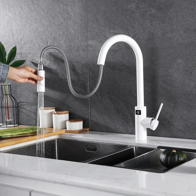 Smart Digital Touch On Faucets 304 Stainless Steel