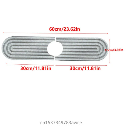 Faucet Mats Sink Water Absorbent Stone Sink Tray