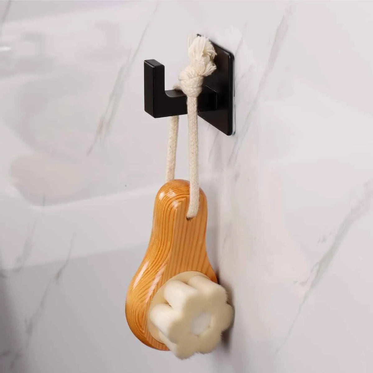 1-4pcs Strong Adhesive Wall Hook Sticker Hanging Coat