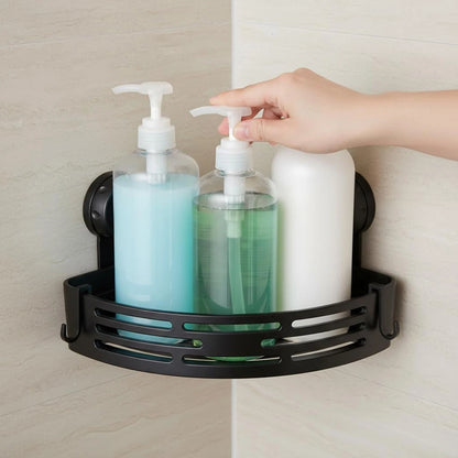 Suction Cup Triangle Corner Shower Caddy Hooks No