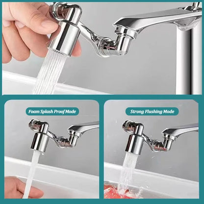 1440 Scalable Metal Faucet Aerator Splash-Proof Bathroom Tap