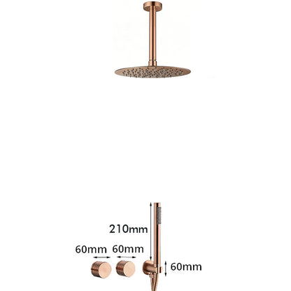 Ceiling Arm Brushed Gold Gunmetal Matte Black Chrome
