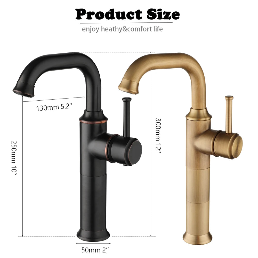 Zappo Bathroom Basin Faucet Rotatable Spout Cold Water