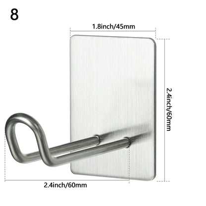 Robe Hook Wall Towel Hook Stainless Steel Coat
