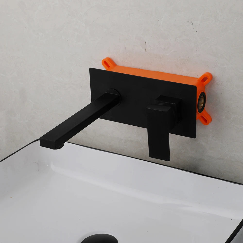 Zappo Matte Black Bathroom Faucet Handle Bathroom Sink