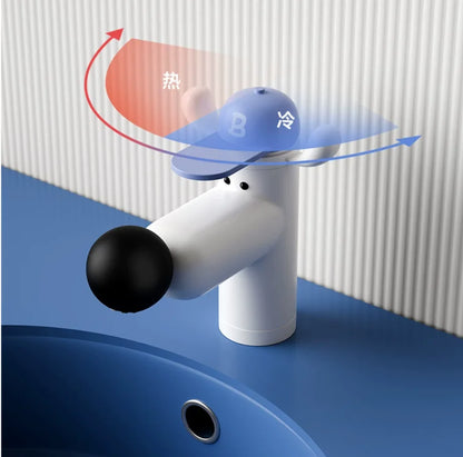 Bathroom Cold Dog Basin Faucet Lever Unique Design